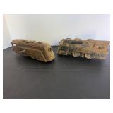 Vtg trains cars.