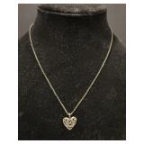 Sterling silver necklace marked 925 Italy