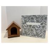 Collapsible storage box 10"W x 11"D x 10.5"H,.