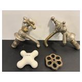 Antique Brass Faucets & Misc.