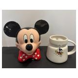 Disney Mickey planter & mug