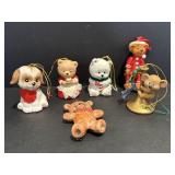 Vtg Jasko bell ornaments, 1992 Lustre Fame...