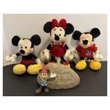 Plush Mickeys & misc