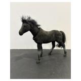 Rare Vintage Black Felt-Covered Plastic ...