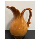 Vtg Royal Haeger glaze pitcher mid century..