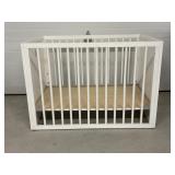 Vtg Baby crib 39.5" x 25.5" x 27.5"