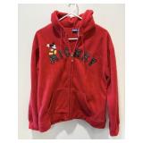 Vtg Disney Mickey full zip hooded sweat shirt