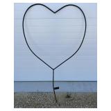 Metal planter hanger 36"W x 60"H