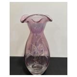 Vtg lennox petite floral amethyst purple...