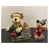 Disney Enesco Jim Shore Mickey Mouse figurines...