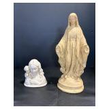 French Antique Our Ladty Of grace Pieracci...
