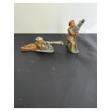 Vtg Manoil or Barclay lead toy soldiers.