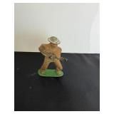 Vtg Manoil M-182 Tommy Gunner cast lead...