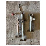 Trailer jacks.