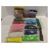 Pony Beads various colors.