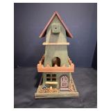 Lighthouse Birdhouse 7.5" square x 13.5"H