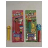 Vtg Peanuts gand & Pex-a-saurs pez dispensers