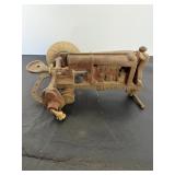 Vtg cast -iron Farmall toy tractor...