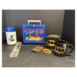 Batman Lunchbox, Watch, Batman Mug with Button...