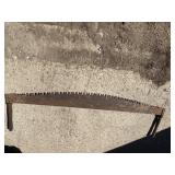 Vtg Two-man saw