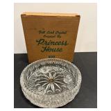 Vtg Princess House # 830 24% lead crystal..