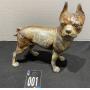 Cast Iron Bulldog 111/2"Lx10"H