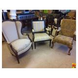 Three Vintage Chairs