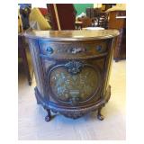 Decorative Table with Cabinet & Drawer