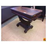 Antique Flip Top Game Table