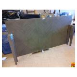 Table with Detachable Legs & 5 Chairs, Table is approximately 78" x 40"