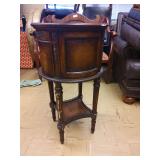 Accent Table with Cabinet & Drawer