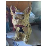 Ceramic Bulldog & Women Figurines
