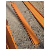 2025 Wolverine Skid Steer Pallet Forks Extensions, Model EX-66-78L (Brand New)