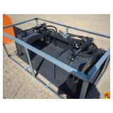2025 Wolverine Skid Steer Grapple Bucket Attachment, Model GB-11-72W (Brand New)