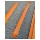 2025 Wolverine Skid Steer Pallet Forks Extensions, Model EX-66-78L (Brand New)