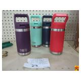 (4) YETI Rambler, Jr. Bottles, 12 oz kids (H089)