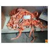 Ratchet Straps (some may be cut or damaged)
