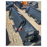 2025 Wolverine Skid Steer Hydraulic Rotary Tiller Attachment, Model TL-12-72W (Brand New)