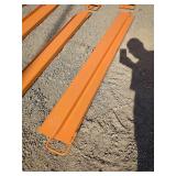 2025 Wolverine Skid Steer Pallet Forks Extensions, Model EX-66-78L (Brand New)