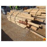 Bundle Of Wood Posts