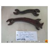 (2) Vintage Farm Tools