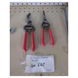 (2) Modern "Corona" Pruners (H074)