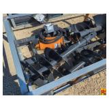 2025 Wolverine Skid Steer Auger Drive & Bit Attachment, Model ADB-13-1218R (Brand New)