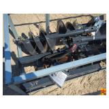 2025 Wolverine Skid Steer Auger Drive & Bit Attachment, Model ADB-13-1218R (Brand New)