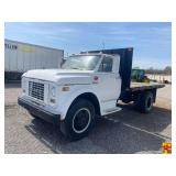 1972 GMC 5500 Flat Bed Truck; 38,068 miles showing; VIN CM503-Z139572; BILL OF SALE ONLY.  See video.