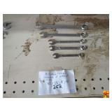 5 Vintage Wrenches Of Different Sizes (H125)