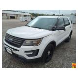 2017 Ford Police Interceptor; VIN 1FM5K8ARXHGC14231 (021891)