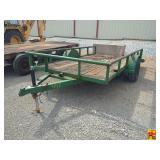 6’x12’ Dump Trailer, Bill Of Sale Only