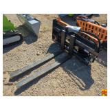 2025 Wolverine Pallet Fork Hydraulic Adjustable Fork; Model PFA-11-3300G (Brand New)