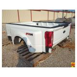 Ford Super Duty White Truck Bed